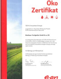 Öko-Zertifikat für Glatthaar Keller